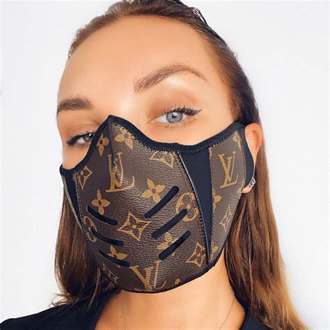 black louis vuitton face mask|Louis Vuitton designer face mask.